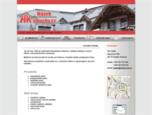 Tablet Screenshot of hkstrechy.cz